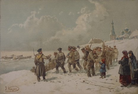 Notes from the House of the Dead by Fedor Dostoevsky. Nikolai Karazin (1842-1908). 1893.