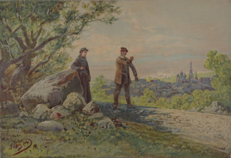The Brothers Karamazov by Fedor Dostoevsky'. Nikolai Karazin (1842-1908). 1893.
