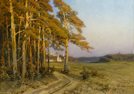 Klever Yuly Yulievich (1850-1924). Village of Romodanovo. 1892.