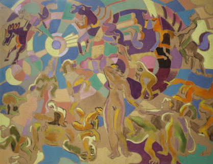 Vladimir Baranov-Rossiné (1888-1944). Apocalypse. 1915.