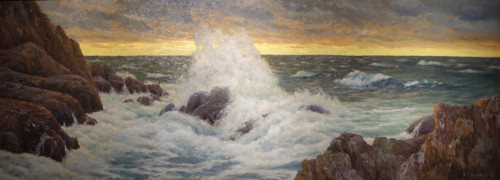 Off the coast of Spitsbergen. 1908. Ivan Fedorovich Shultze (1874-1939).
