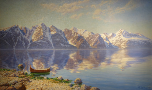 Off the Lofoten Islands in June. 1911. Ivan Fedorovich Shultze (1874-1939).