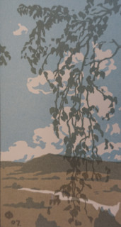 Noon. Vadim Falileev (1879-1950). Early 20th century. Color lithography.