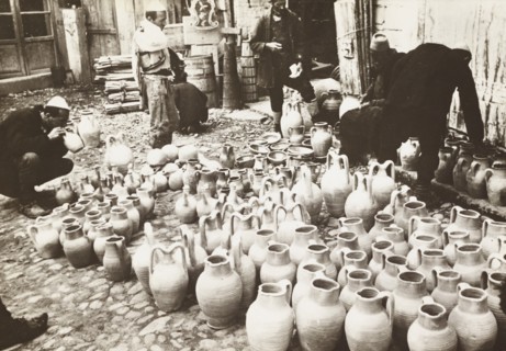 Albania, Berat, Market of Clay tools