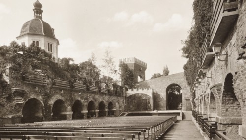 Austria, Graz, open-air theatre on the Schlossberg