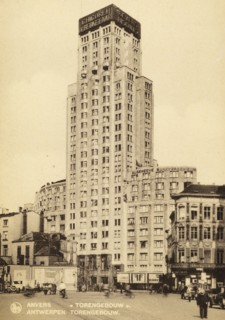 Belgium, The Boerentoren in Antwerp