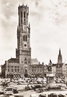 Belgium, Bruges, the Medieval civic tower