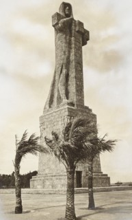 Huelva, View of Monument to Colombus, Spain