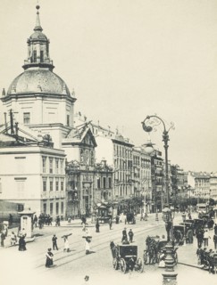 Madrid, Calle de Alcala, Spain