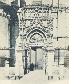 Sevilla, Cathedral, Puerta del los Palos, Spain