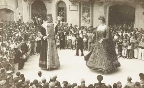 The gegants of Vilafranca del Penedes