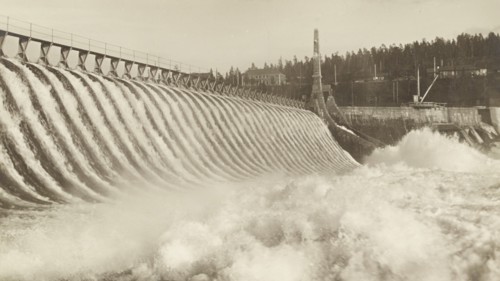 Porjus hydroelectric power plant, Lapland