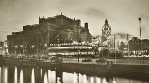 Stockholm, Royal Theatre and St. James' Church