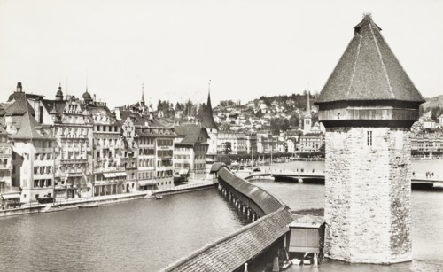 Lucerne, Chapel Bridge, Kapellbrucke, Switzerland