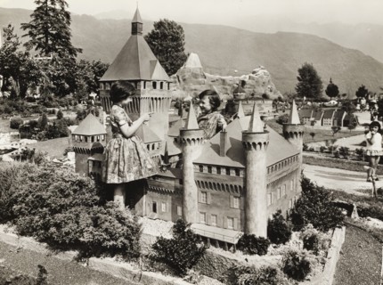 The famous Swissminiatur open-air park located in Melide