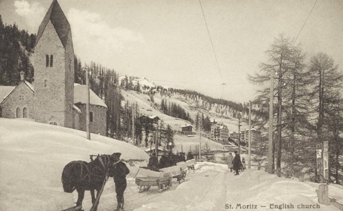 English Church in Saint Moritz, Switzerland