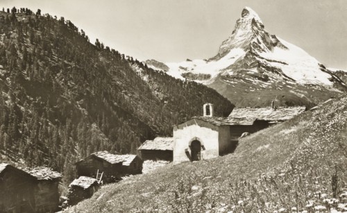 Zermatt, Findeln with Matterhorn Switzerland
