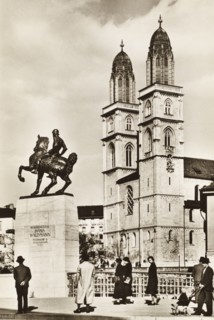 Zurich, Hans Waldmann-Denkmal, Switzerland