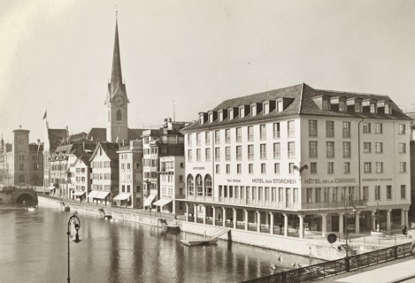 Zurich, Hotel zum Storchen