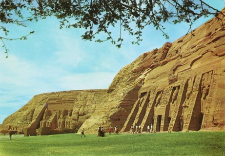 General View of The Temple Abu Simbel