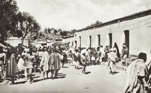 Asmara uno scorcio del mercato indigeno