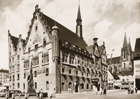 Germany, Ulm, City hall, 1967 circa