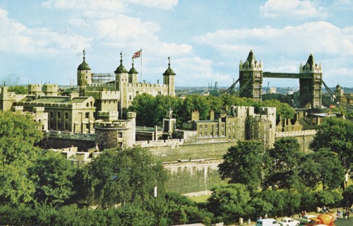 Tower and Tower Bridge, London