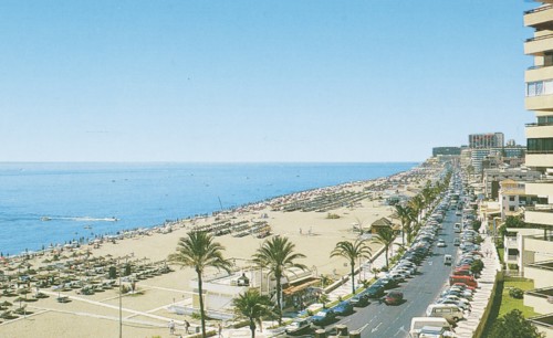 Spain, Costa del Sol, Torremolinos, Marine Promenade