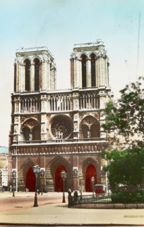 France, Paris, Notre Dame