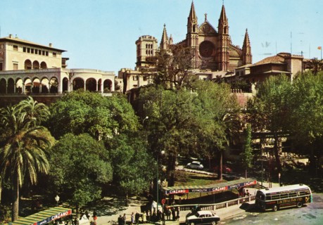 Spain, Palma de Mallorca, Plaza de la Reina