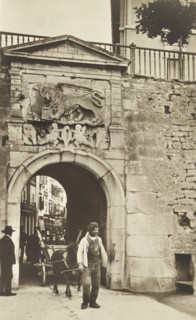 Croatia, view of the Marine Gate in Zadar