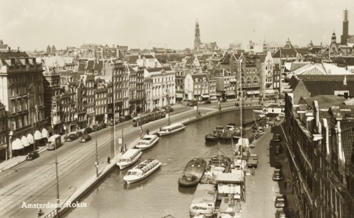 Amsterdam, Rokin canal, the Netherlands