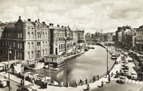 Amsterdam, Rokin canal, the Netherlands