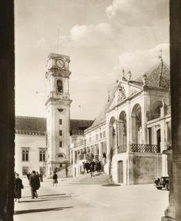 Coimbra, view of The University Tower, Portugal