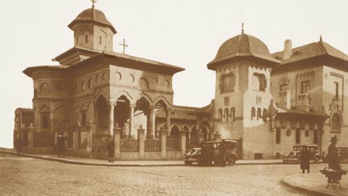 Bucharest, Stavropoleos Church, Romanian Brancovenesc architectural style