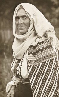 Peasant woman from Wallachia Romania