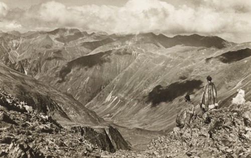 Landscape View of Southern Carpathians in Romania, Transylvanian Alps