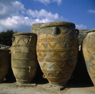 GREECE, Crete, Knossos.  Minoan Palace