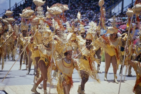 WEST INDIES, Barbados, Festivals, "Crop Over sugar cane harvest festival.  Grand Kadooment carnival