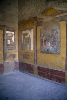 ITALY, Campania, Pompeii, Vettii House Mural