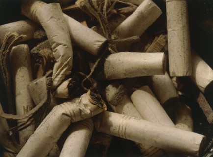 MEDICAL, Health, Smoking, Cigarette butts and matches
