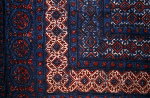INDIA, Rajasthan, Block Printed material