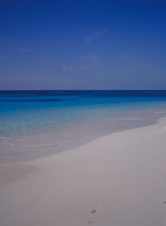 CUBA, Isla de La Juventud, Cayo Largo, Playa Sirena beach in the Archipelago de los Canarreos