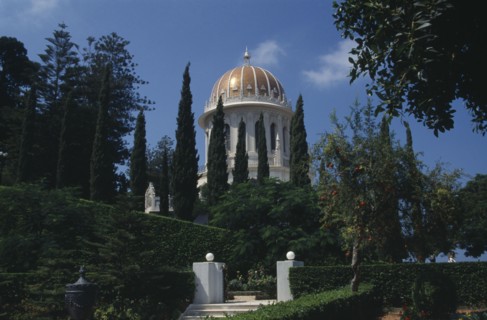 ISRAEL, Haifa, The Bahai Temple and gardens