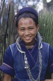 VIETNAM, North, Sapa, Smiling Muong minority woman