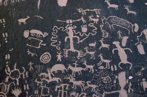 USA, Arizona, Petroglyphs