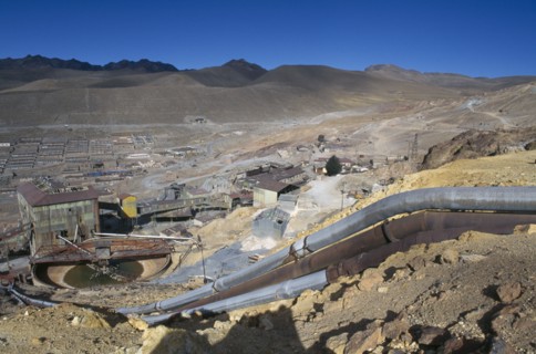 BOLIVIA, Potosi, Silver Mine