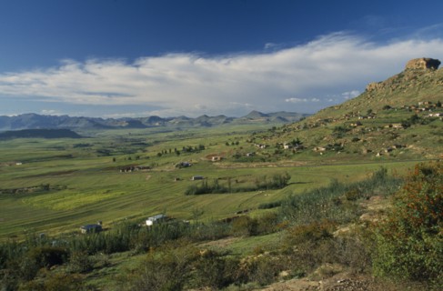 LESOTHO, Near Hlotse,  Rural scene.