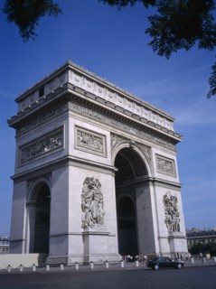 FRANCE, Ile de France, Paris , The Arc du Triomphe