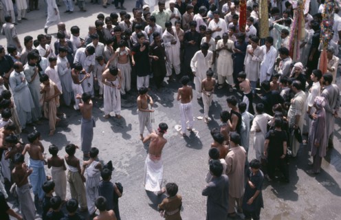 PAKISTAN, N W Frontier Province, Peshawar , "Mohurrum Shia muslim festival held during the first